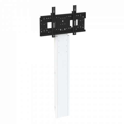 Loxit 8432 Fixed Height Slimline Mono Wall to Floor Mount- 1310 to 1710